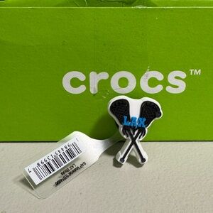 NWT Crocs Jibbitz lacrosse